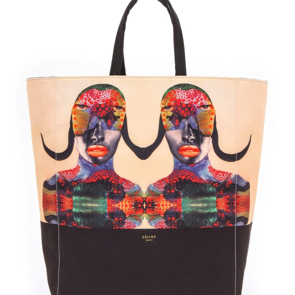Céline Born Free Cabas Tote Bag